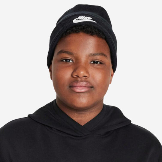 Peak Beanie Unisex Căciulă Tricotat în culoarea Albastru