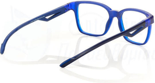 Centrostyle Prescription Eyeglass Frames Blue F0347 005