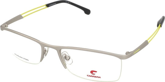Carrera Männlich Metallisch Brillenrahmen Grün 8901 413