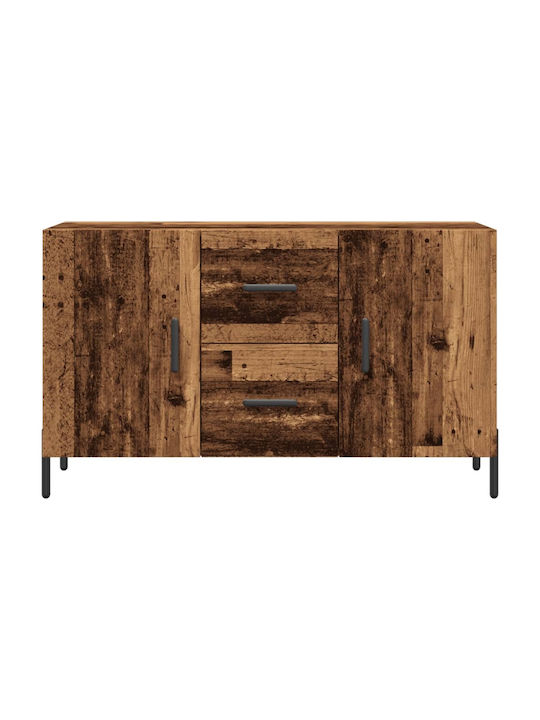 Sideboard Wooden with Drawers Coffee 100x36x60cm