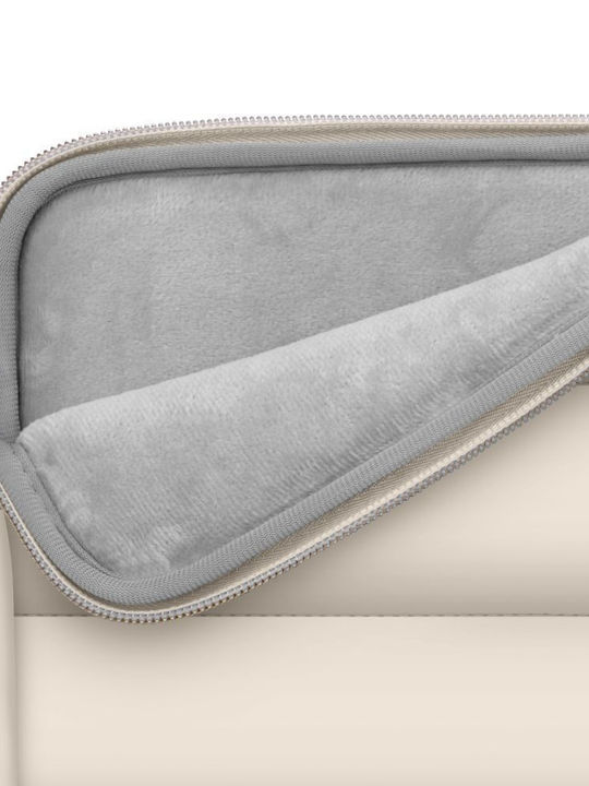 Tech-Protect Puffy Geantă Husă pentru laptop 14" în culoarea Bej