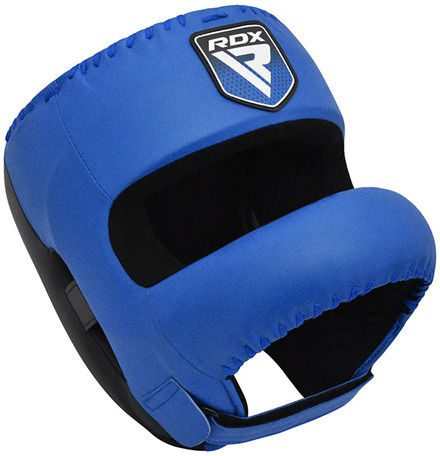 RDX Boxhelm Erwachsene Volles Gesicht Blau