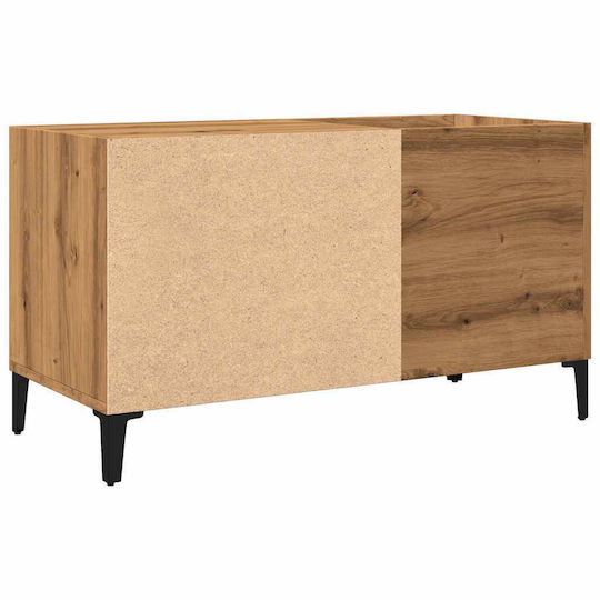 vidaXL Мебел за Hi-Fi Кафяв 38x84.5x48см