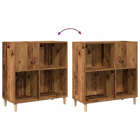 vidaXL Hi-Fi Furniture Brown 38x84.5x89cm