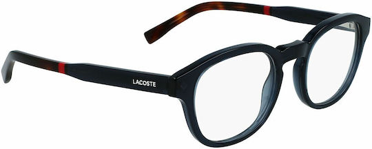Lacoste Пластмасов Рамка за Очила Син L2891-400