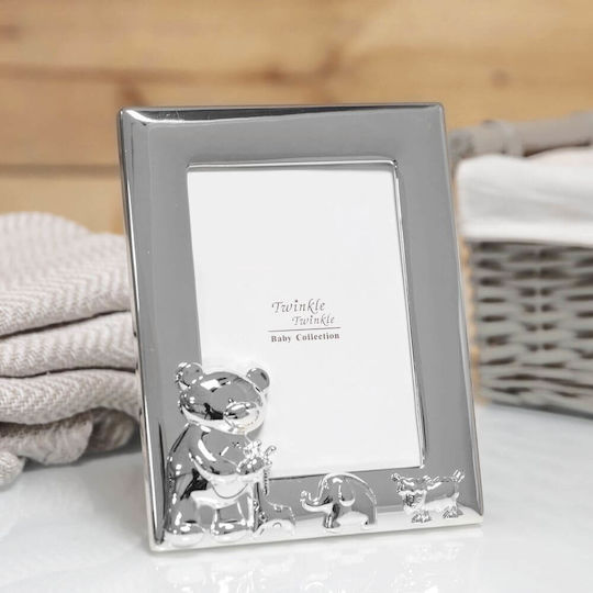 Baby Keepsake Frame Twinkle Twinkle made of Silver