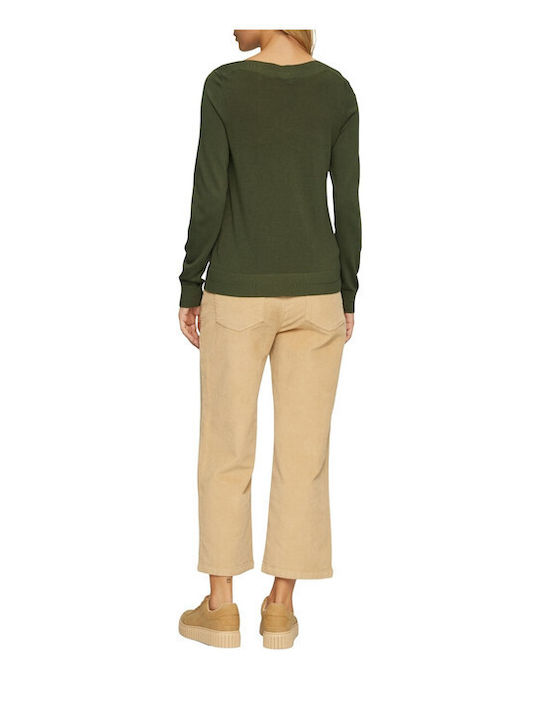 s.Oliver Women's Sweater Khaki