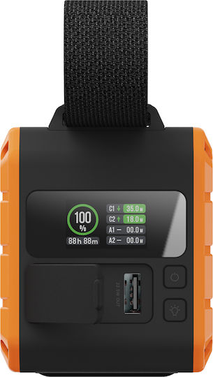Xtorm Rugged XR204 Power Bank 40000mAh 100W with USB-A Port and 2 USB-C Ports Power Delivery / Quick Charge 3.0 Orange
