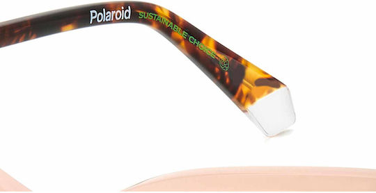 Polaroid Дамски Ацетат Рамки За Очи Пеперуда Бежови PLDD520 35J