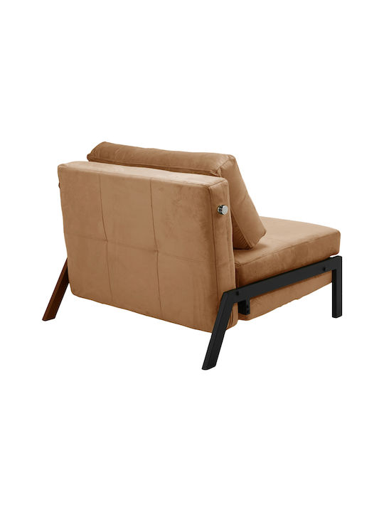Fancy Armchair Bed Rotten Apple, Black 95x98x70cm