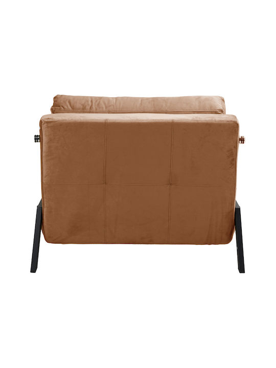 Fancy Armchair Bed Rotten Apple, Black 95x98x70cm