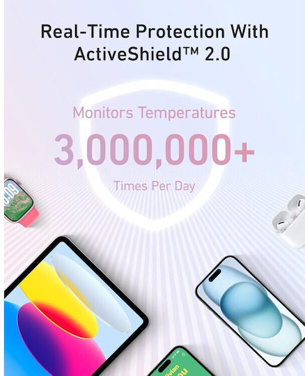 Anker Zolo Power Bank 20000mAh 30W με Θύρα USB-C Μαύρο