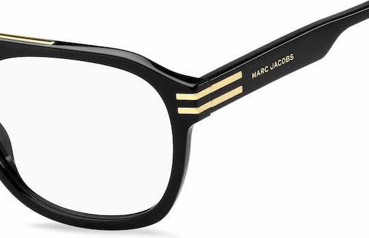 Marc Jacobs Ανδρικός Κοκκάλινος Σκελετός Γυαλιών Μαύρος MARC788 807