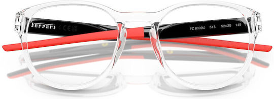 Ferrari Transparent Bărbați Plastic Rame Ochelari 8009U 513