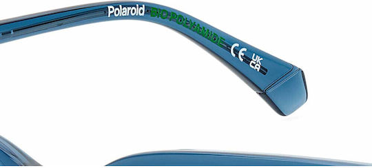 Polaroid Transparent Plastic Eyeglass Frame PLDD546 PJP