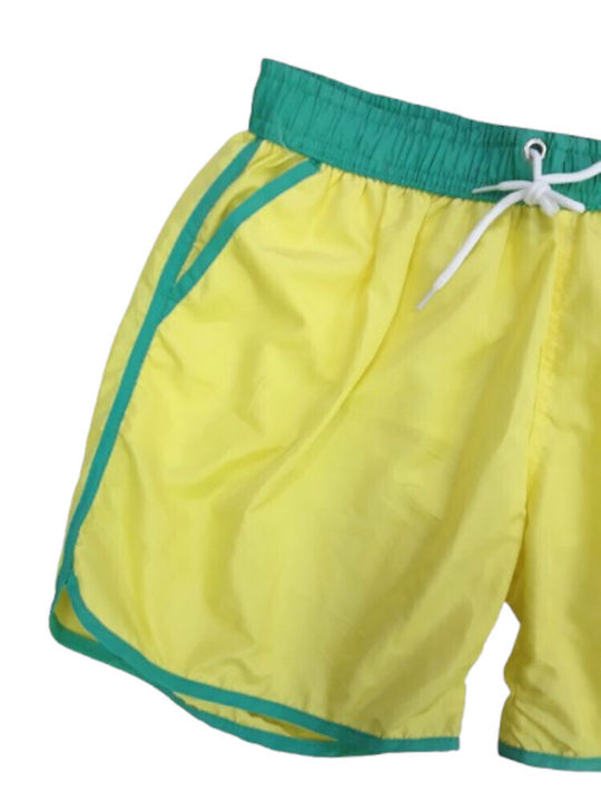 Domina Kids Swimwear Swim Shorts Yellow Green