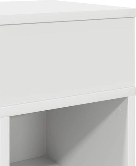 Noptieră Alb 25x31x66cm