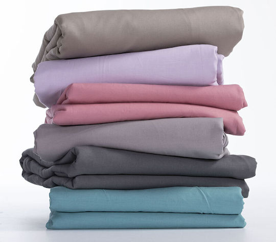 Nef-Nef Homeware Duvet Cover Cotton Queen 230x240 Basic 22 Mint