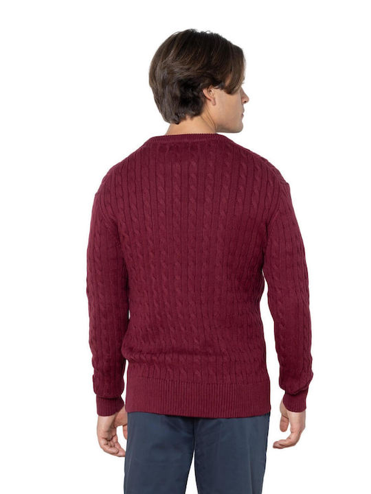 The Bostonians Sweater Burgundy