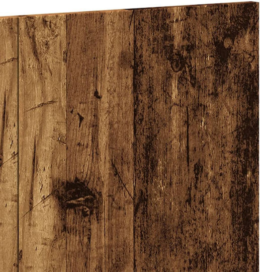 vidaXL Wooden Bed Headboard Brown 120x80cm