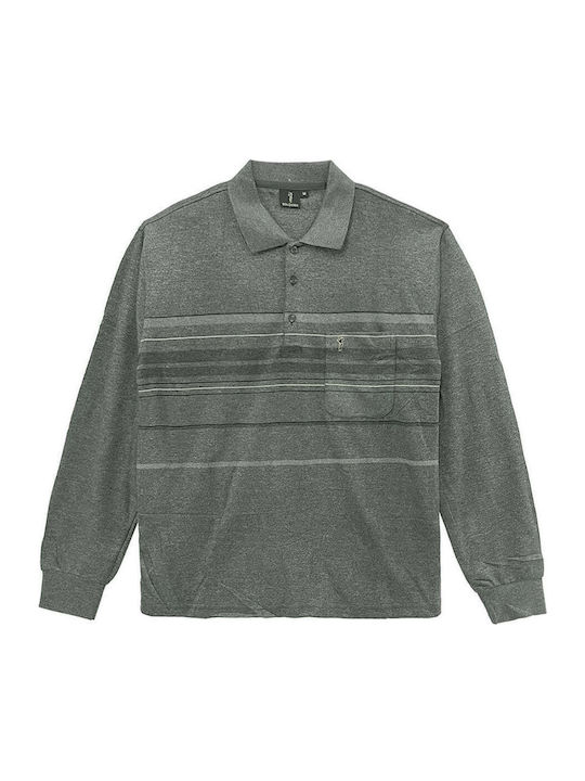 Polo Long Sleeve Blouse Blue