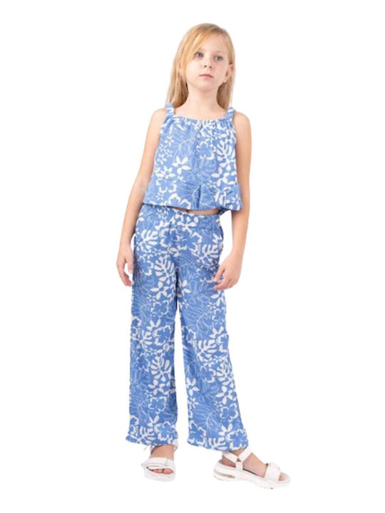 Evita Kids' Jumpsuit Blue