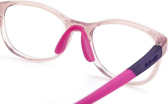 Polaroid Kids Acetate Frame Pink PLD D834 35J