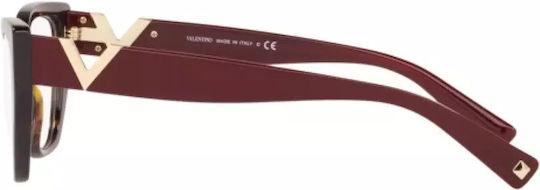 Valentino Rame Ochelari Pentru Femei Acetat Maro Tortoise