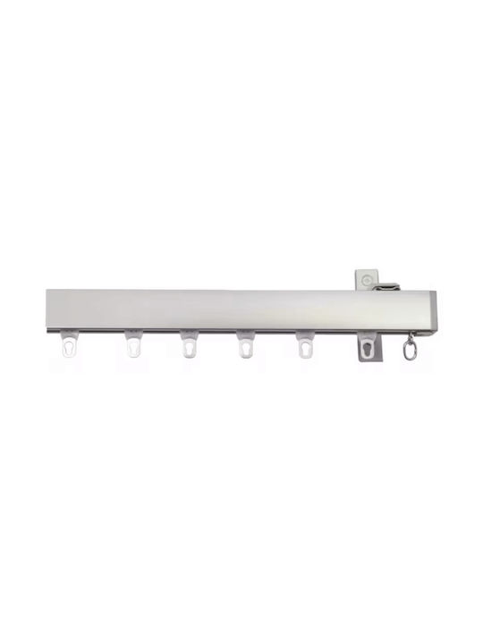 Import Hellas One-Way Aluminum Curtain Track White 280cm 1991-8