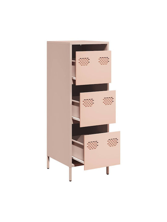 Sertar de Birou Metalică Pink 39x35x103.5cm