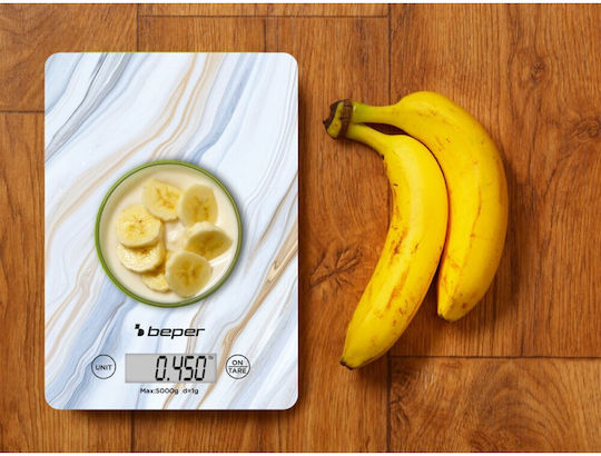 Beper Digital Cântar de Bucătărie 1gr/5kg Bej