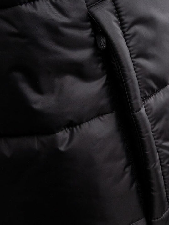 Ärmellos Jacke Schwarz