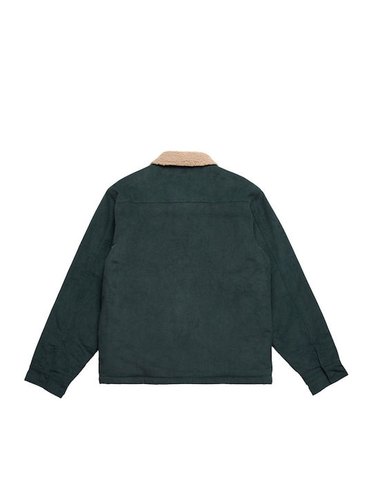 Sherpa Geacă Verde