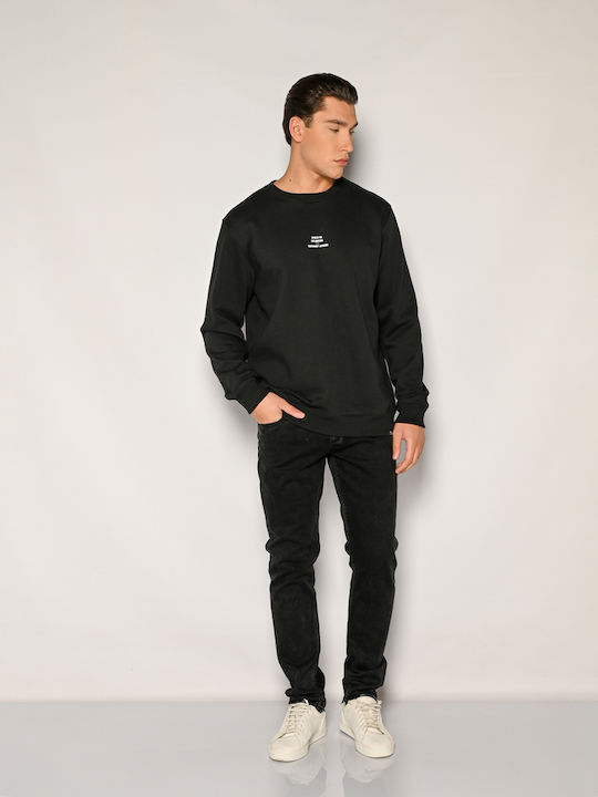 Sweatshirt with Hood Black