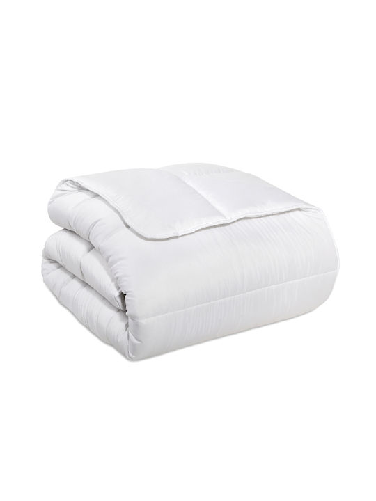 Cannon Πάπλωμα Μονό με Γέμιση Microfiber 160x230εκ. Promo Λευκό 350 GSM