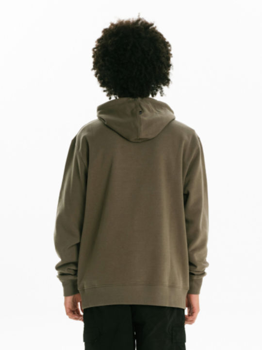 Sweatshirt With Hood Green