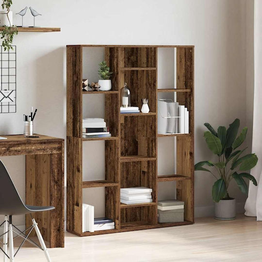 Brown Bookcase 100x24x140cm