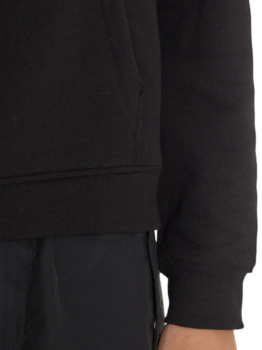 Women's Sweatshirt Hooded Black