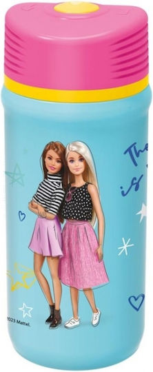 Stor Barbie Kids Water Bottle Barbie Plastic 390ml