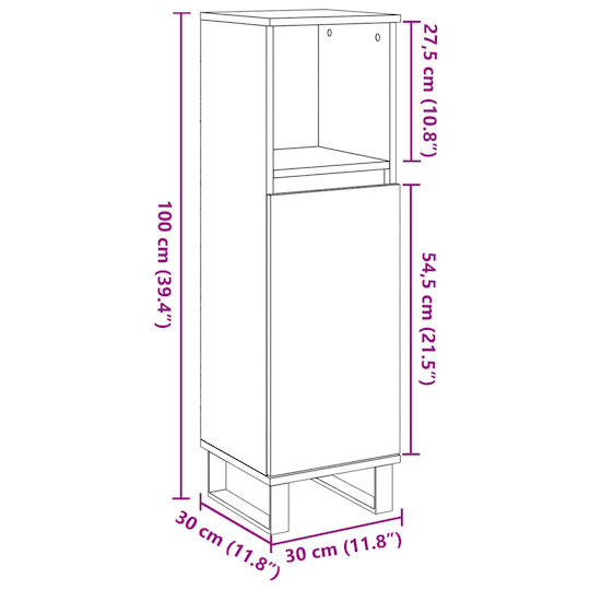 Vidaxl Bathroom Cabinet