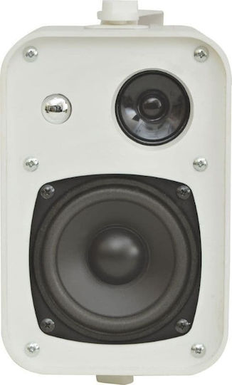 Audien Παθητικό Επιτοίχιο Ηχείο 60W με Bluetooth (Τεμάχιο) 20.8x12.3x20.8εκ. Λευκό BT-408TW