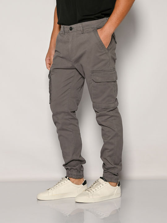 Trousers Cargo Elastic Anthracite