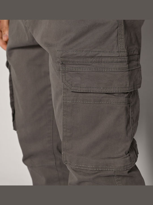 Trousers Cargo Elastic Anthracite