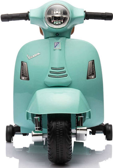 Παιδική Vespa Scooter & Backrest Ηλεκτροκίνητη Τιρκουάζ