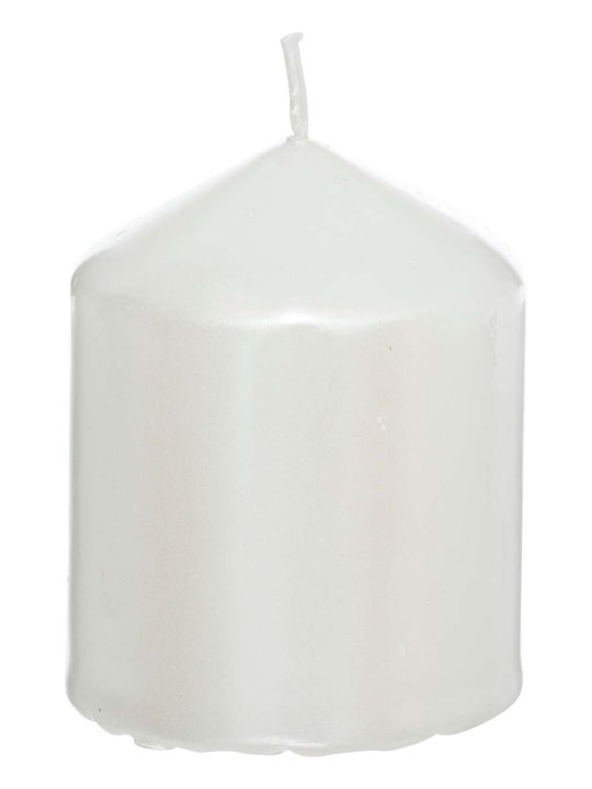 Christmas White Candle 4pcs