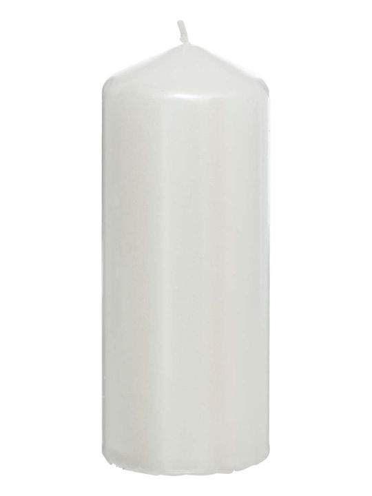 Christmas White Candle 5cm 4pcs