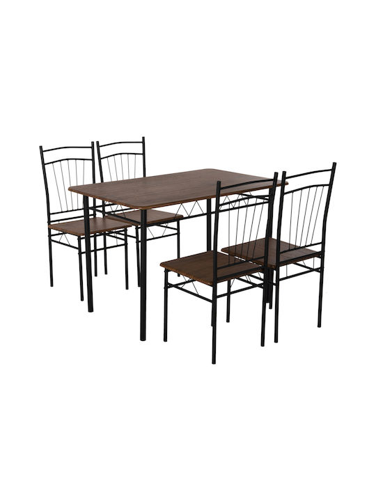Dining Room Peary 5pcs 110x60cm