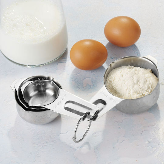 Edelstahl Küchenmessgerät 180ml 4Stück
