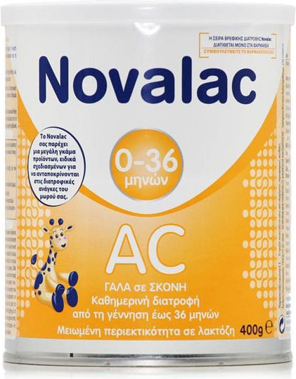 Novalac Milk Powder AC for 0m++ Months 400gr