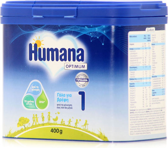 Humana Milk Powder Optimum 1 for 0m++ Months 400gr